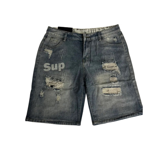 PANTALÓN CORTO TEJANO DSQ