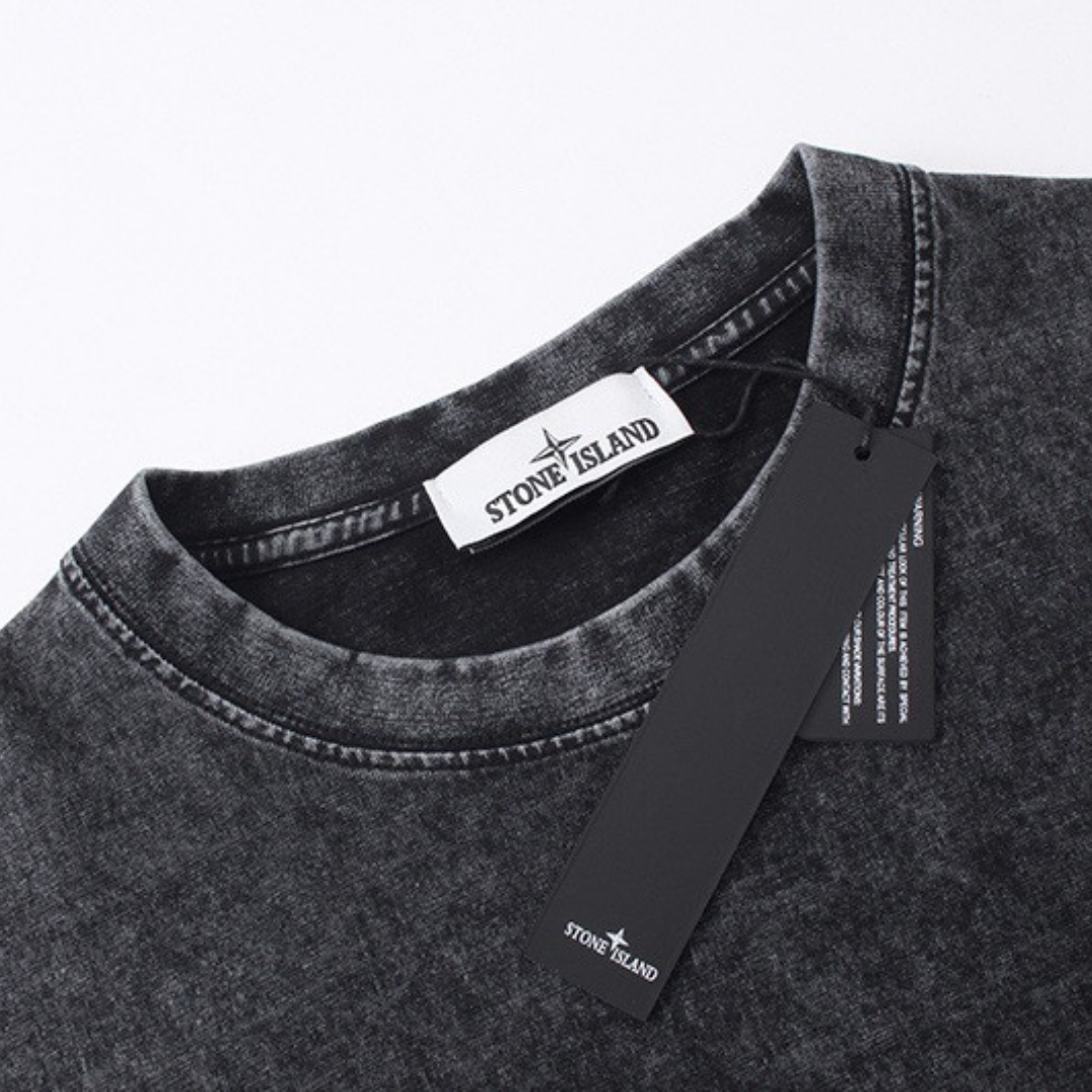 Felpa con cappuccio monogramma Stone