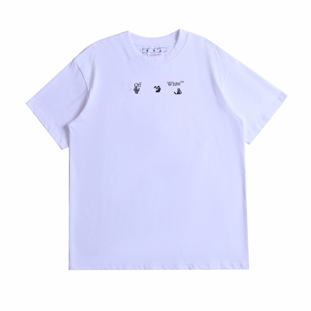 T-shirt monogramma Off-W