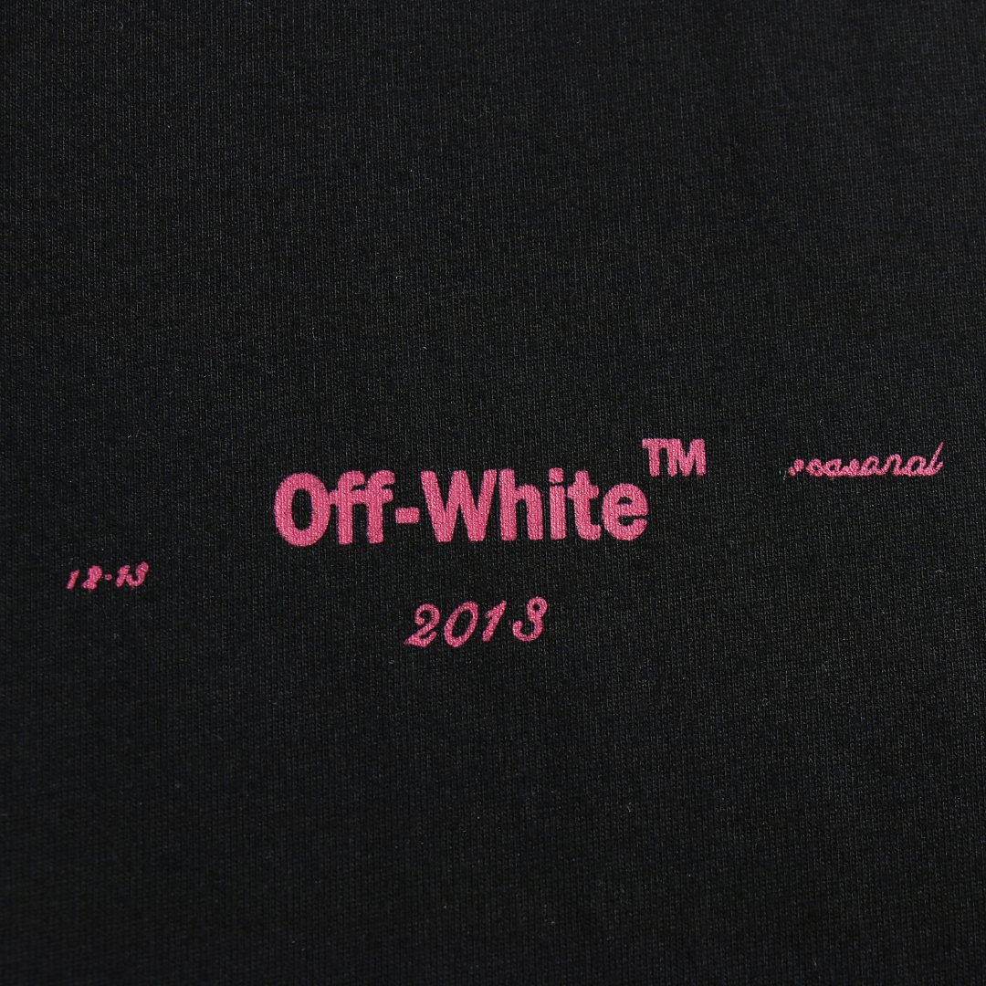 T-shirt monogramma Off-W