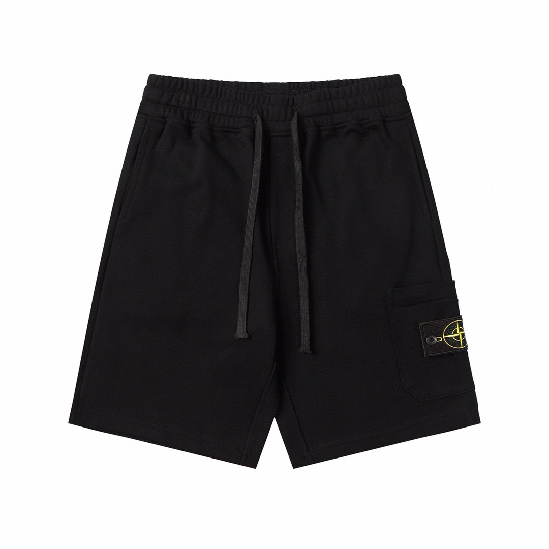 Stone Monogram Shorts