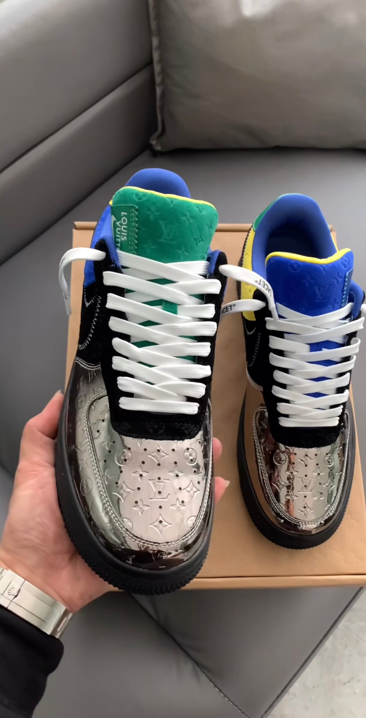 Louis vuitt0n x af1