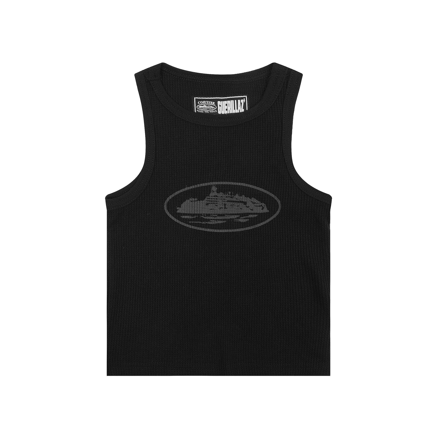 Alcatraz Triple Black Tank Top
