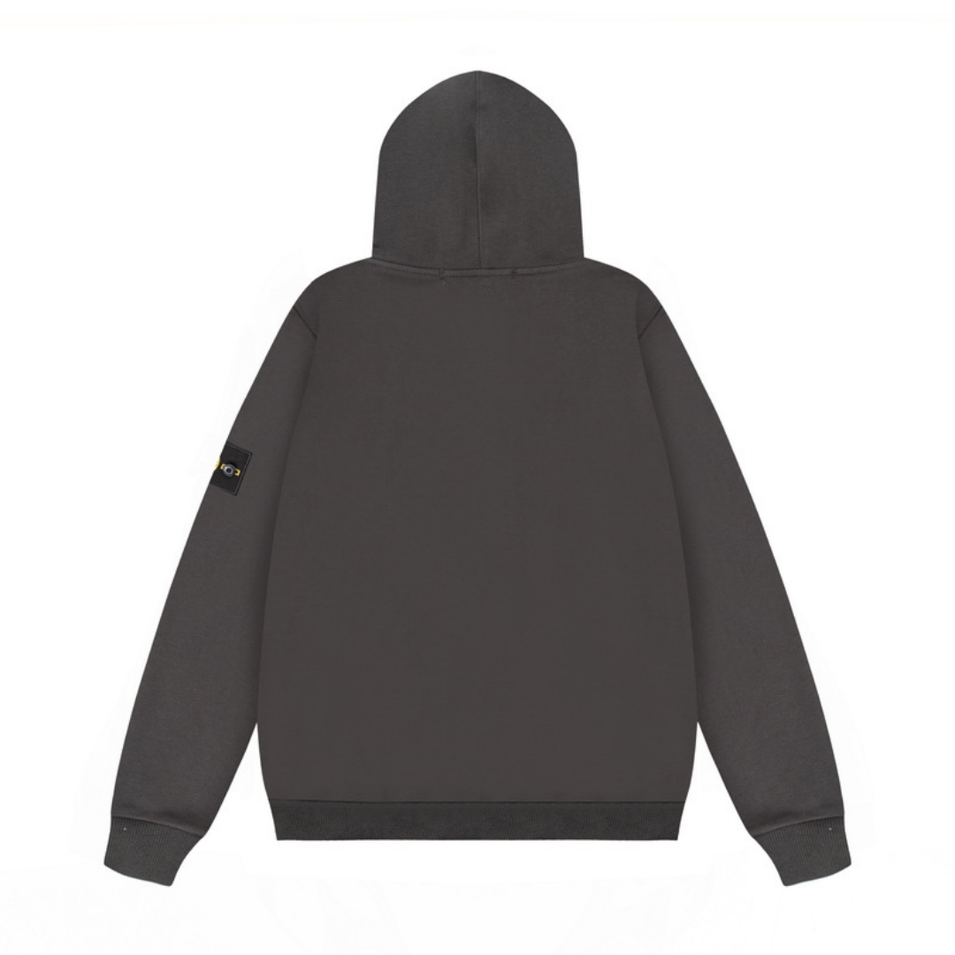 Giacca con monogramma in pietra