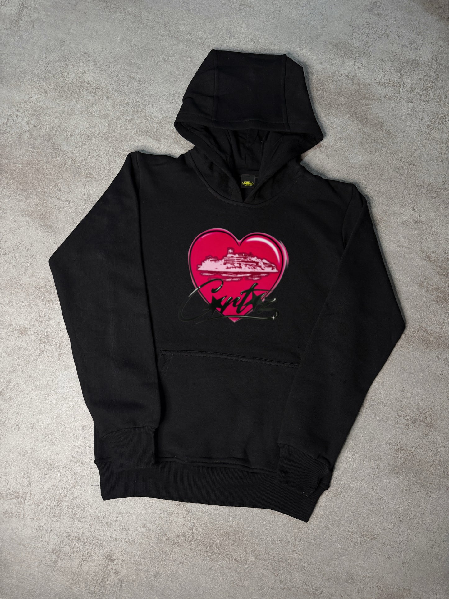 Sudadera corteįz