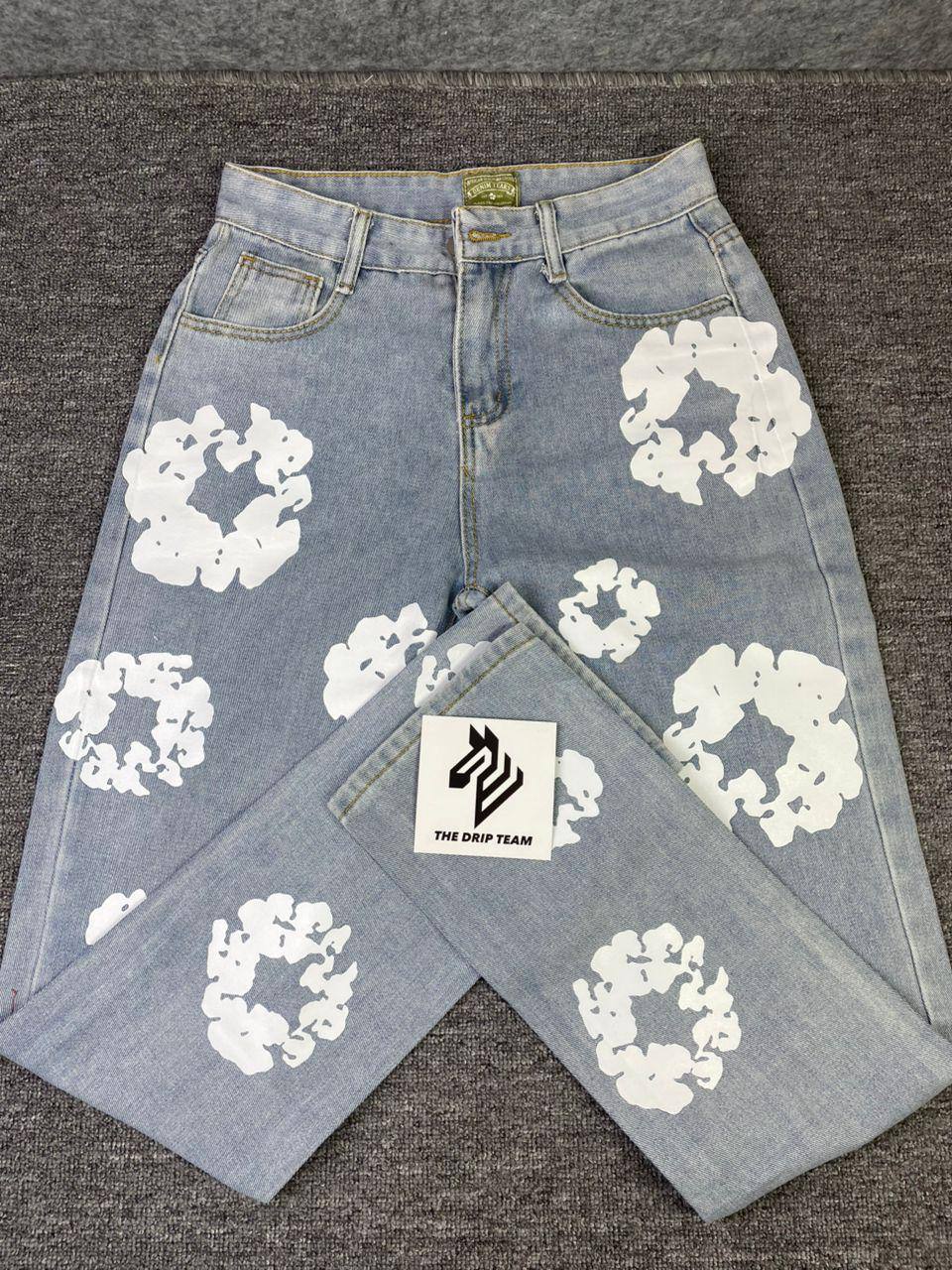 Pantalones denim tear$