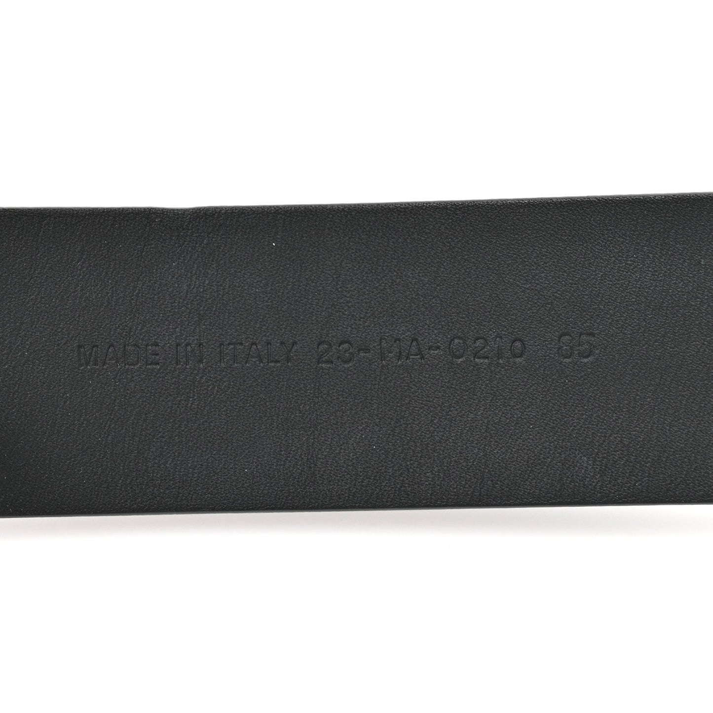 Ultra Matte Calfskin 35mm Montaigne Belt 85 34 Blue Black
