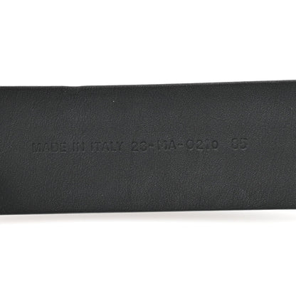 Ultra Matte Calfskin 35mm Montaigne Belt 85 34 Blue Black