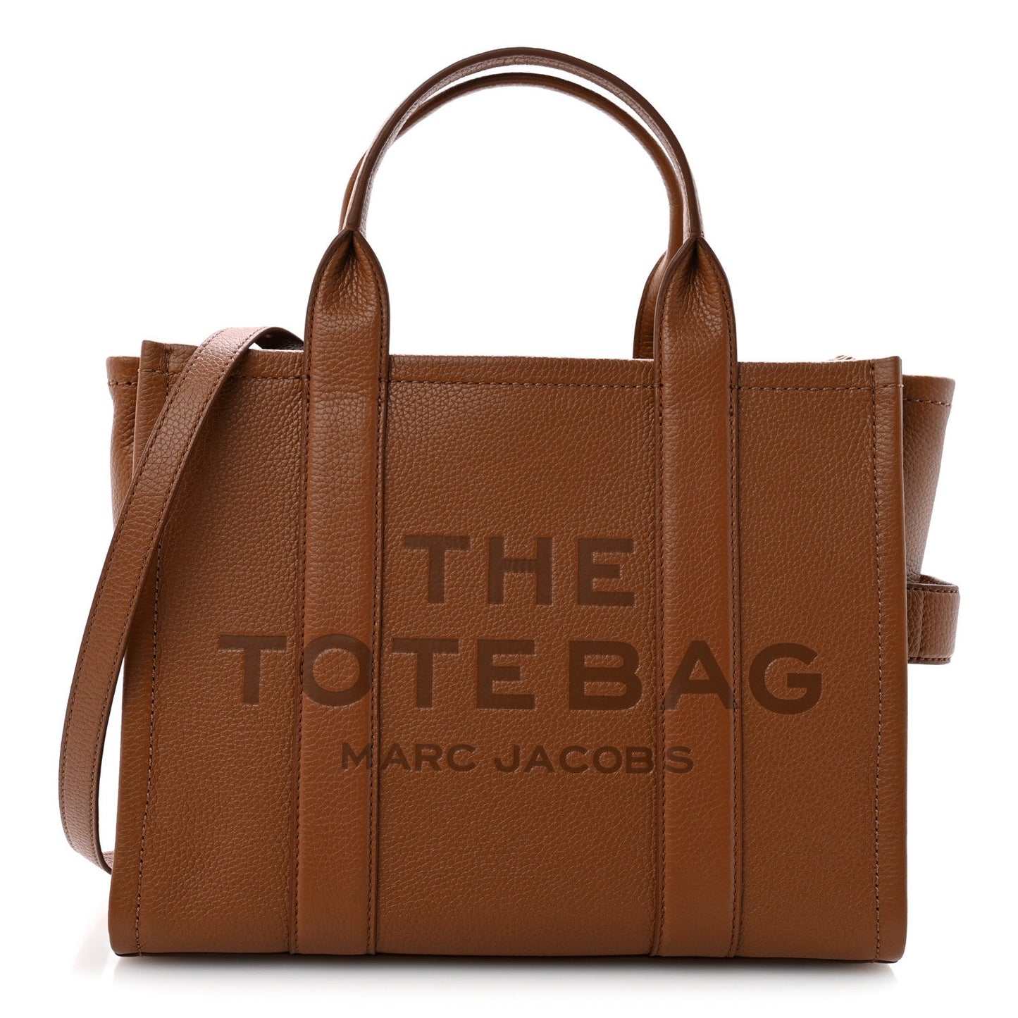 Grained Calfskin Medium The Tote Bag Argan Oil