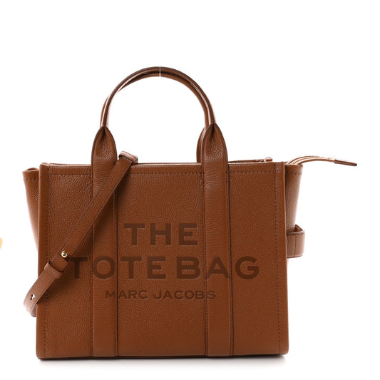 Grained Calfskin Medium The Tote Bag Argan Oil