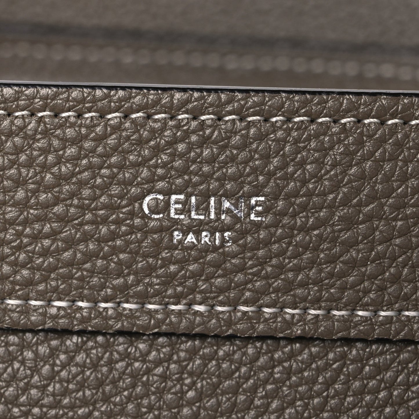Drummed Calfskin Nano Luggage Souris