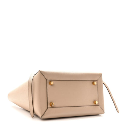 Grained Calfskin Mini Belt Bag Light Taupe
