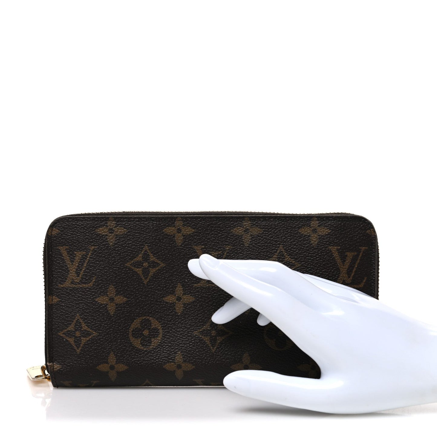 Monogram Zippy Wallet Coquelicot