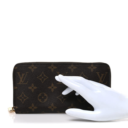 Monogram Zippy Wallet Coquelicot