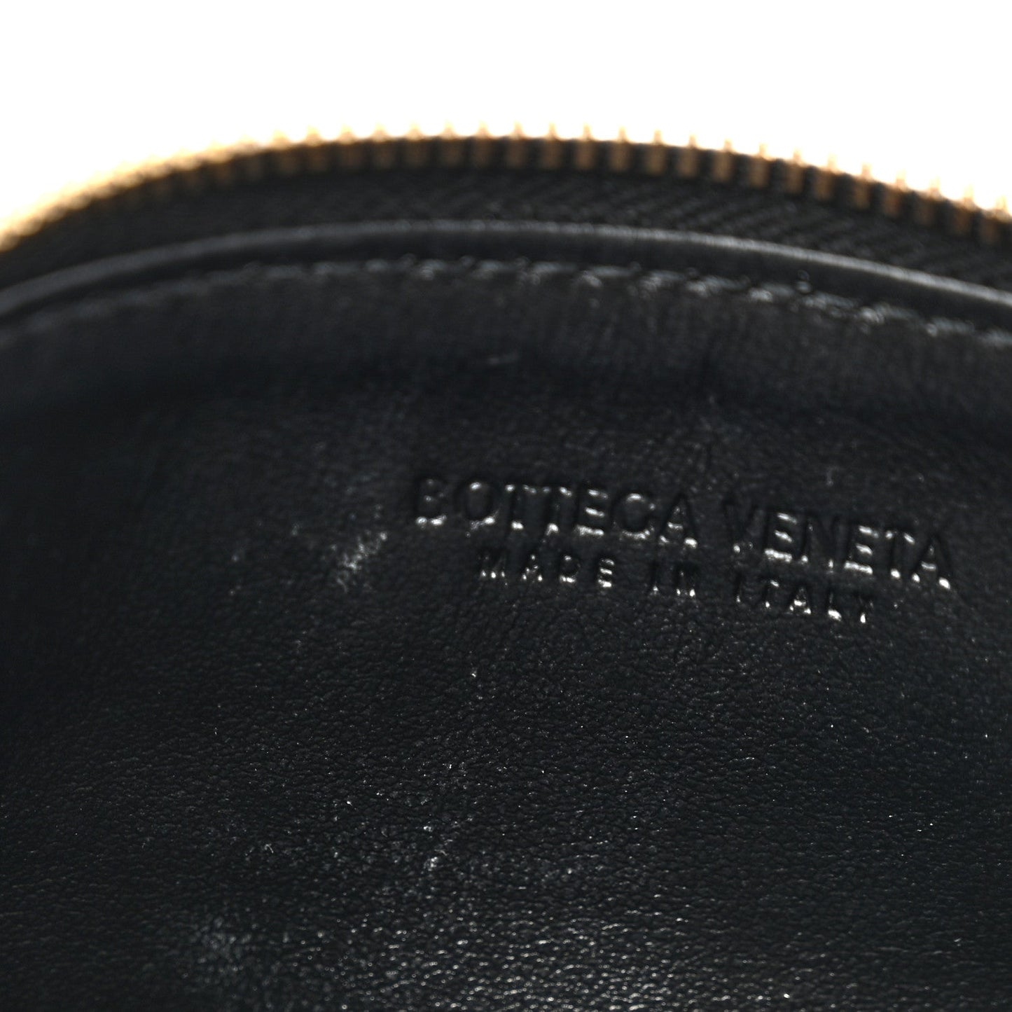 Lambskin Maxi Intrecciato Bill Pouch Black
