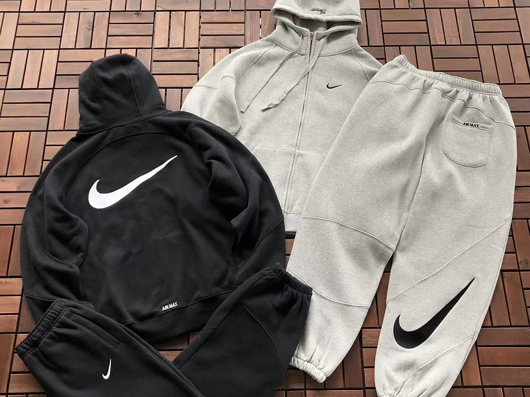 TOP￥~149 PANTS￥~125 S🔥P🔥E🔥E & N🔥K🔥HOODIE TROUSERS FLEECE