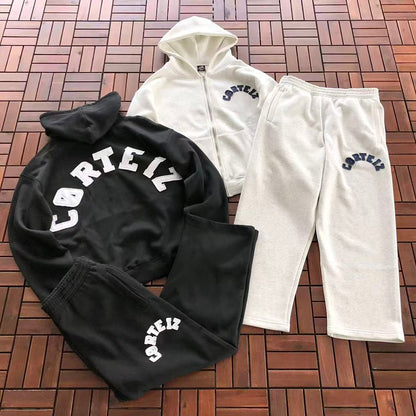 TOP￥~185 PANTS￥~169 C🔥RT🔥🔥Z HOODIE TROUSERS FLEECE