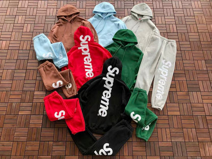 TOP ￥ 226 PANTS ￥ 199 S🔥P🔥E🔥E HOODIE TROUSERS FLEECE