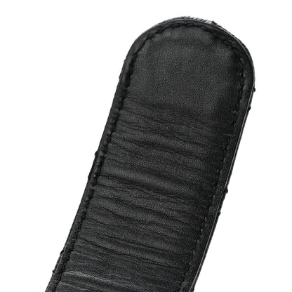 Caviar Quilted CC Chain Belt 80 32 Black