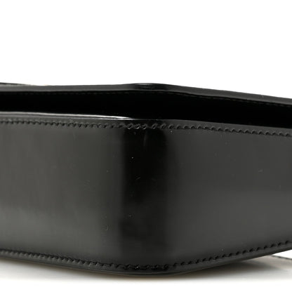 Spazzolato Femme Flap Shoulder Bag Black