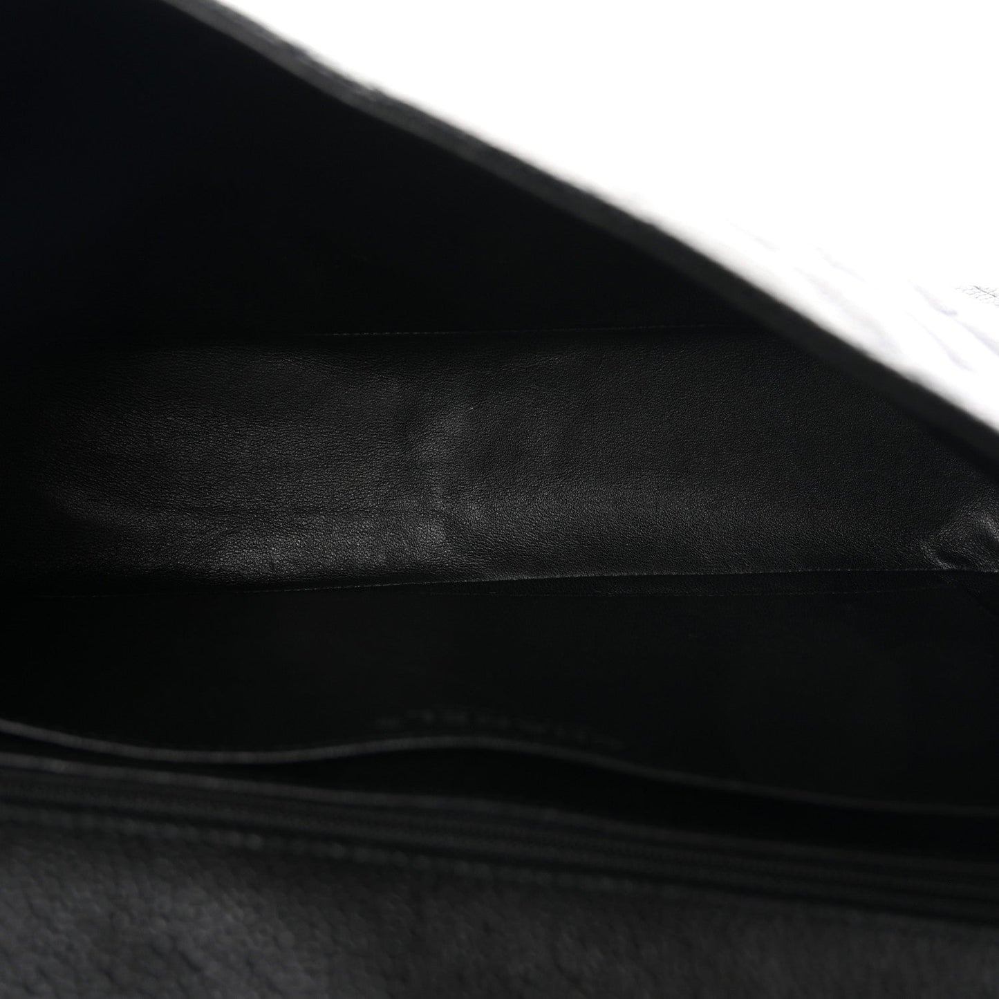 Caviar Quilted Jumbo Single Flap Black