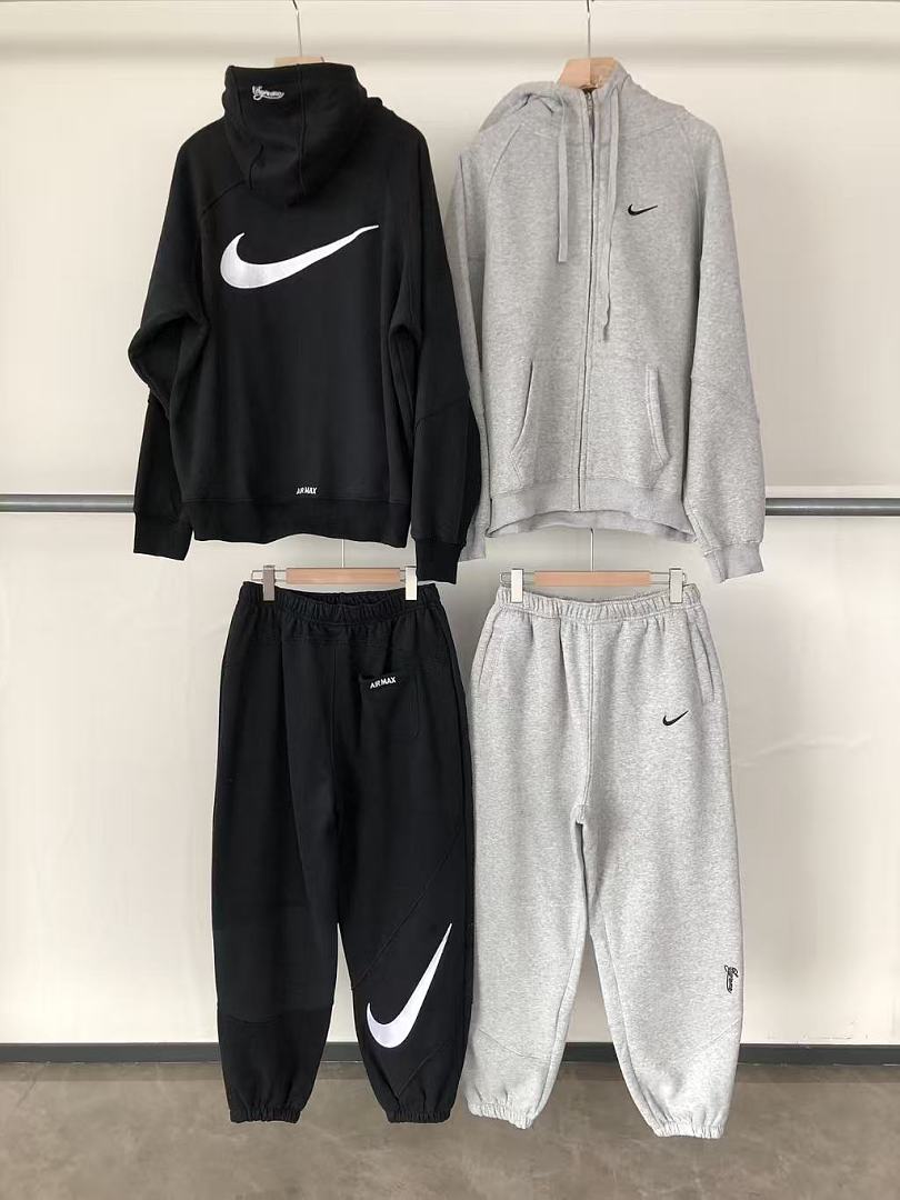 TOP￥~149 PANTS￥~125 S🔥P🔥E🔥E & N🔥K🔥HOODIE TROUSERS FLEECE