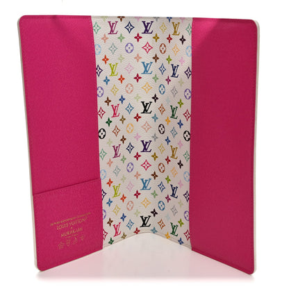 LV X TM Monogram Multicolor Emily Notebook Cover MM White