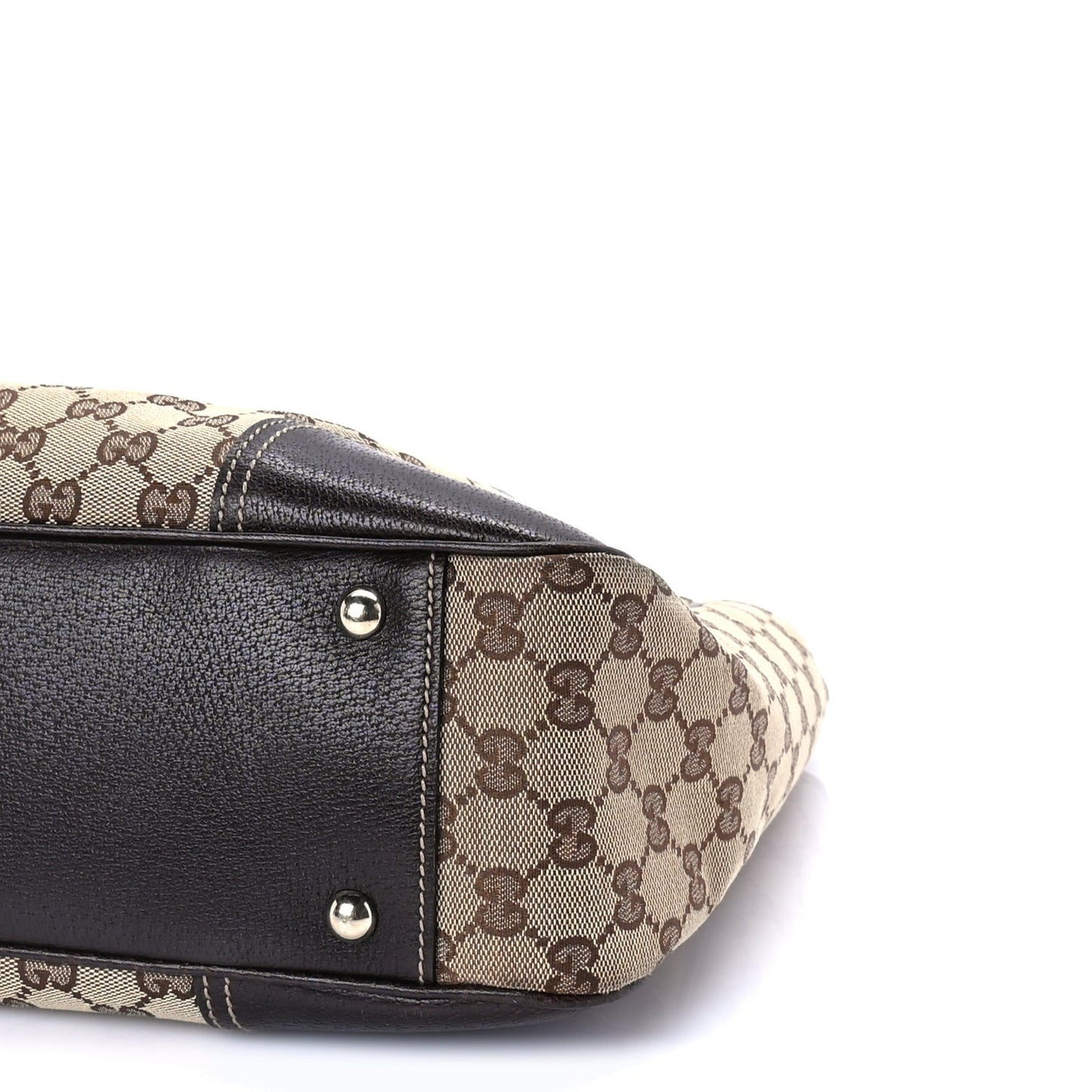 Monogram Medium Princy Tote  Dark Brown