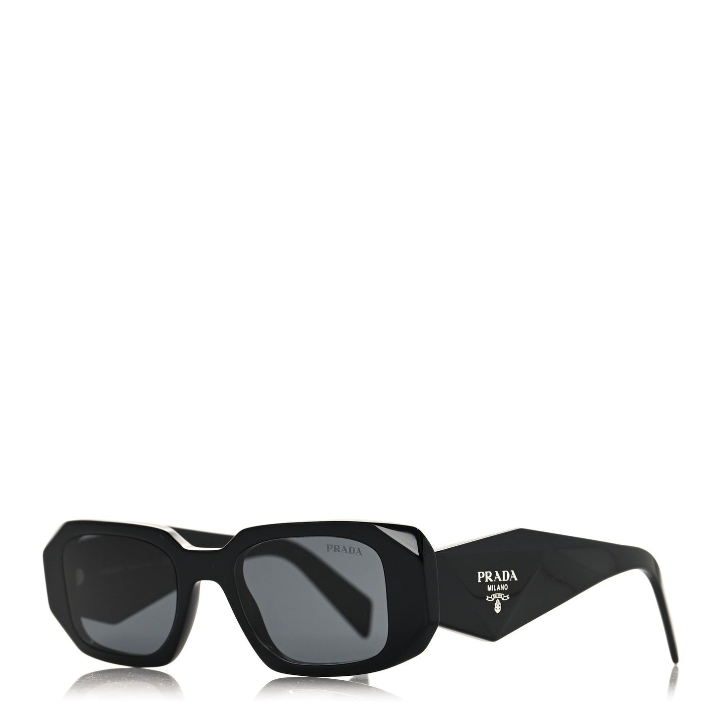 Acetate Symbole Sunglasses SPR 17W Black