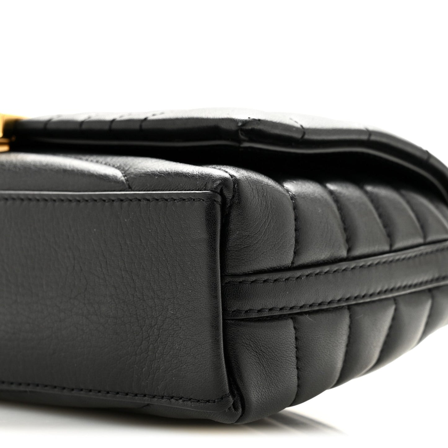 Soft Calfskin 4G Quilted Small Shoulder Bag Black