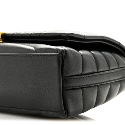 Soft Calfskin 4G Quilted Small Shoulder Bag Black