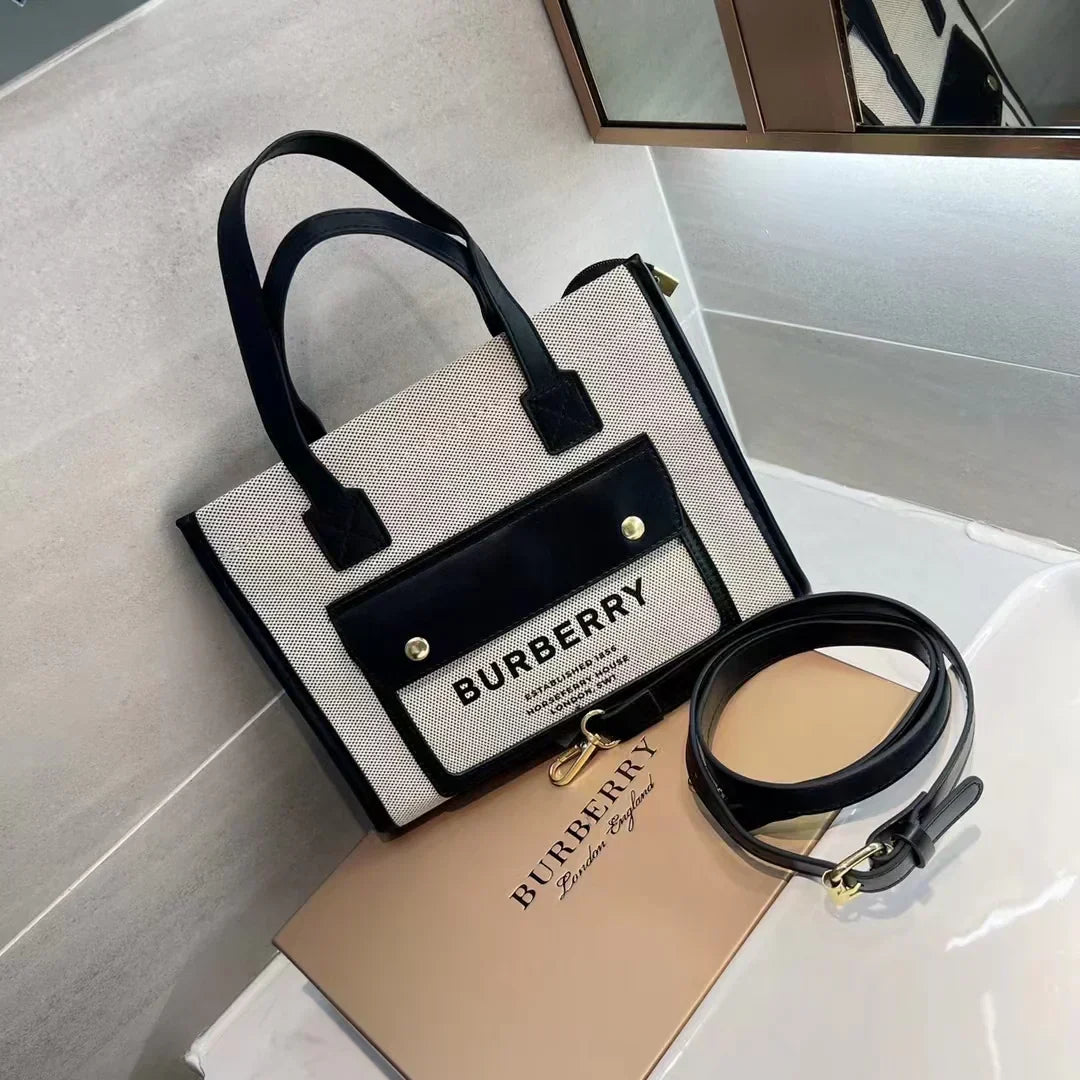 BB Classic Canvas Tote Bag