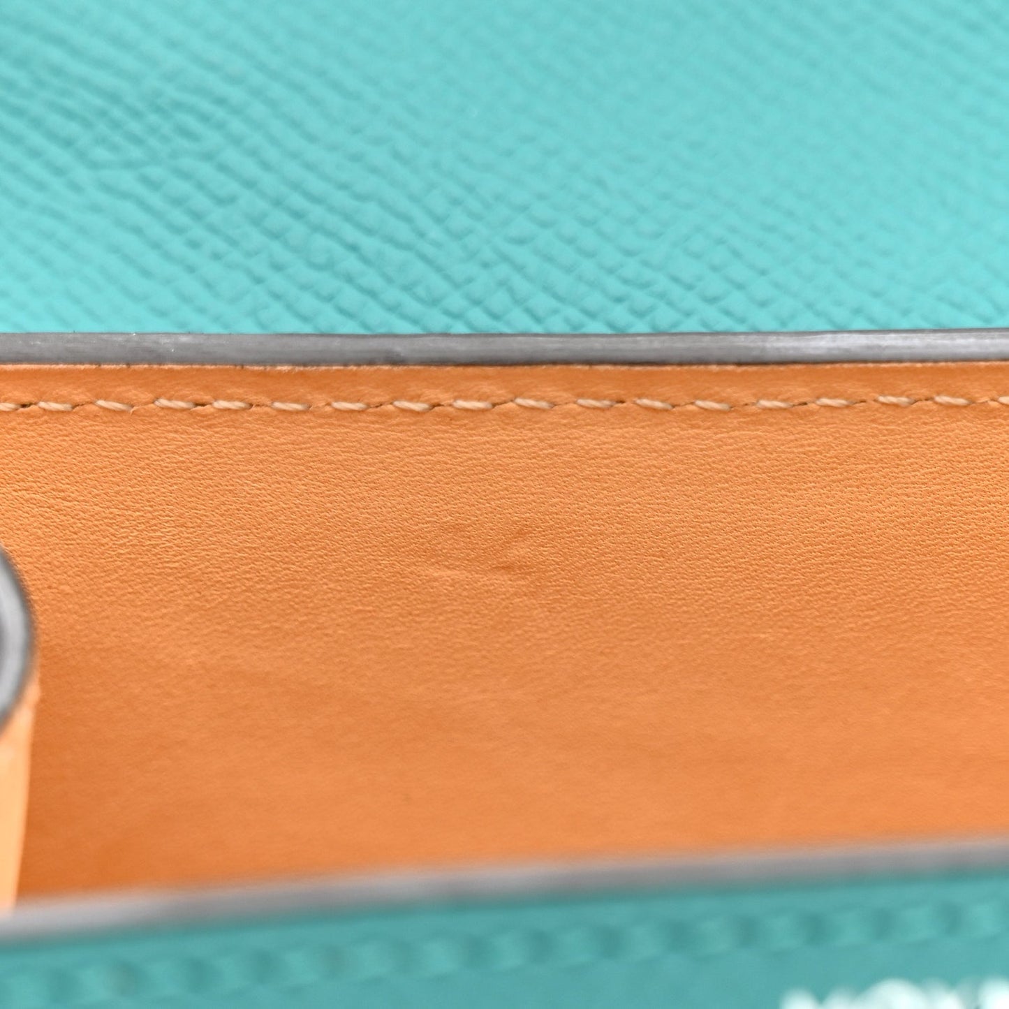 Carat Calfskin Gabrielle Nano Lagoon