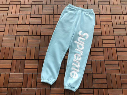 TOP￥~125 PANTS￥~115 S🔥P🔥E🔥E HOODIE TROUSERS FLEECE