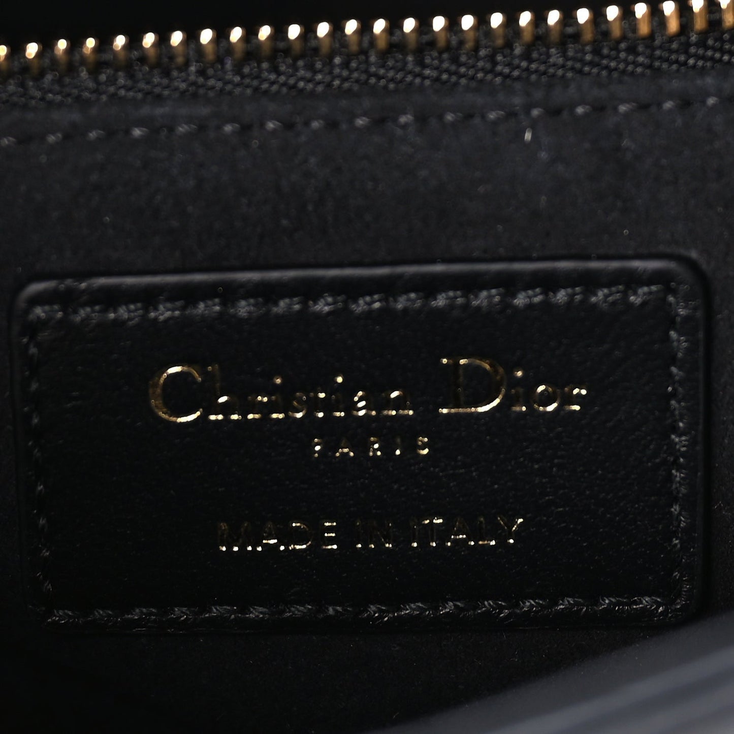 Lambskin Cannage Mini Lady Dior Black