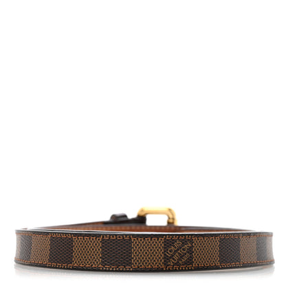 Damier Ebene 20mm Belt 80 32