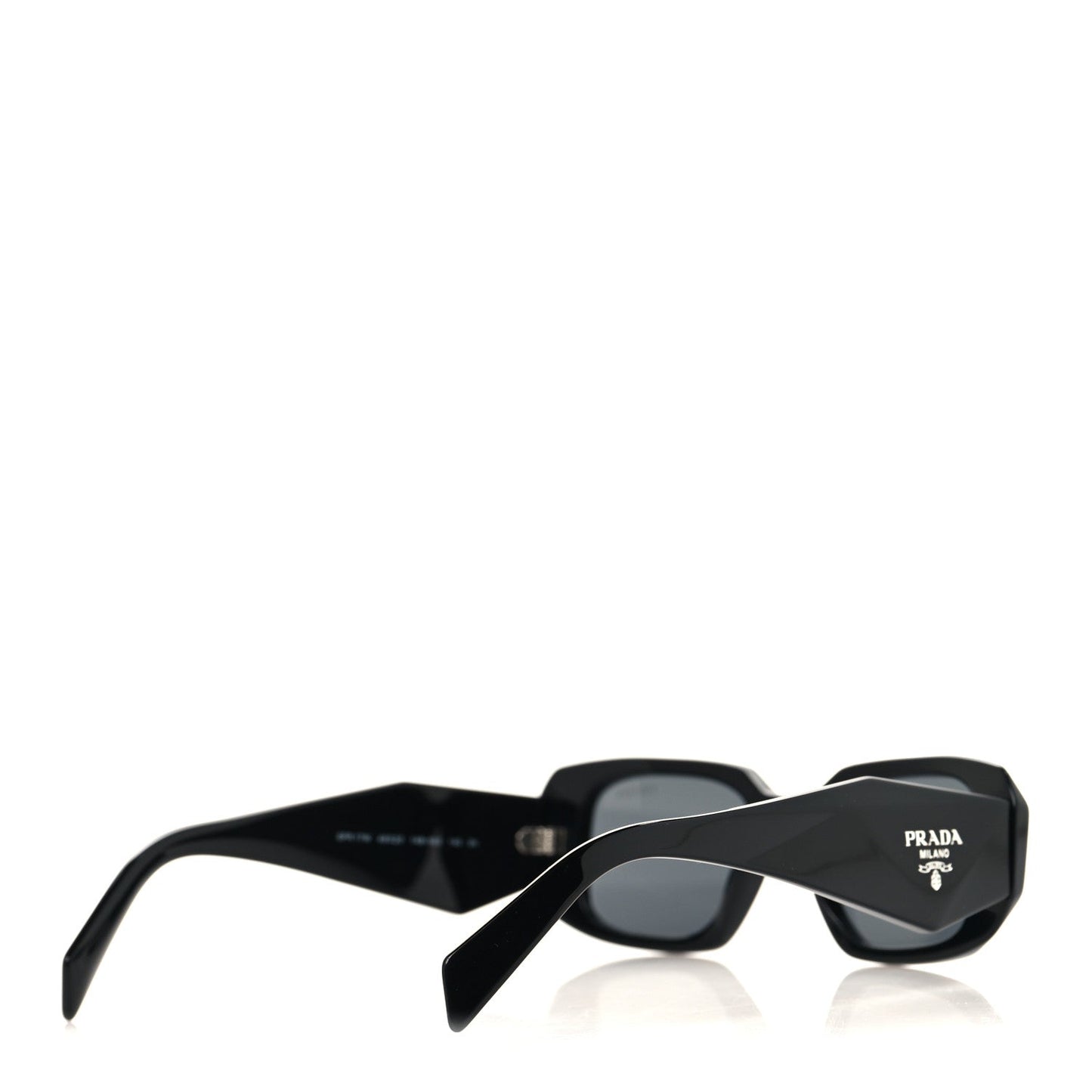 Acetate Symbole Sunglasses SPR 17W Black