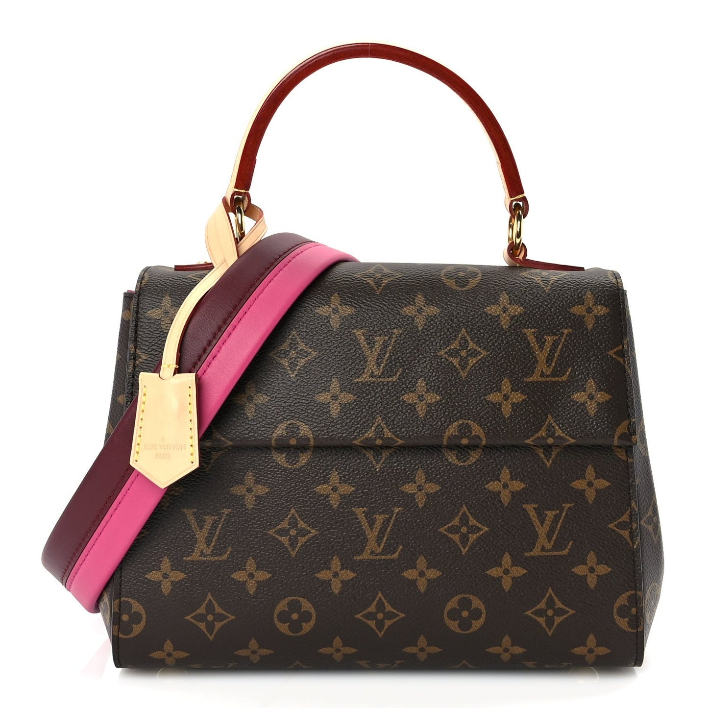 Monogram Cluny BB Bordeaux Fuchsia Bordeaux Fuchsia