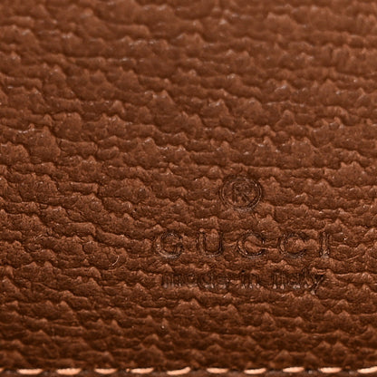 GG Supreme Monogram Ophidia Belted iPhone Case 75 30 Dark Brown