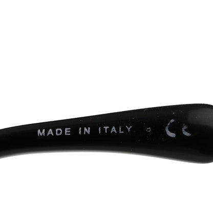 Acetate Strass Square Sunglasses 5422-B-A Black White