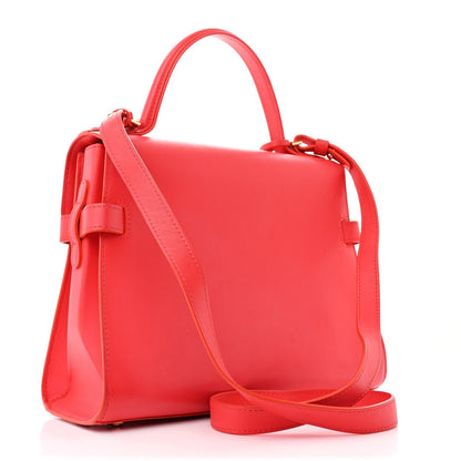 Calfskin MM Tempete Satchel Coral