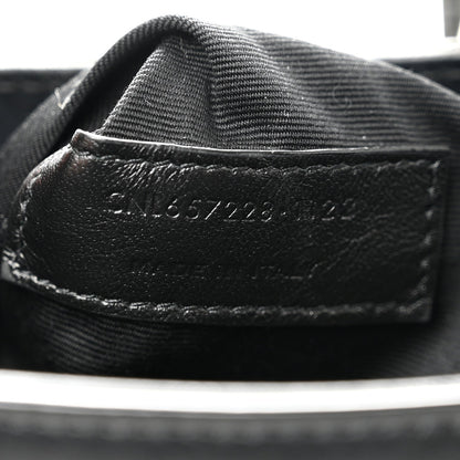 Smooth Calfskin Le 5 A 7 Hobo Black