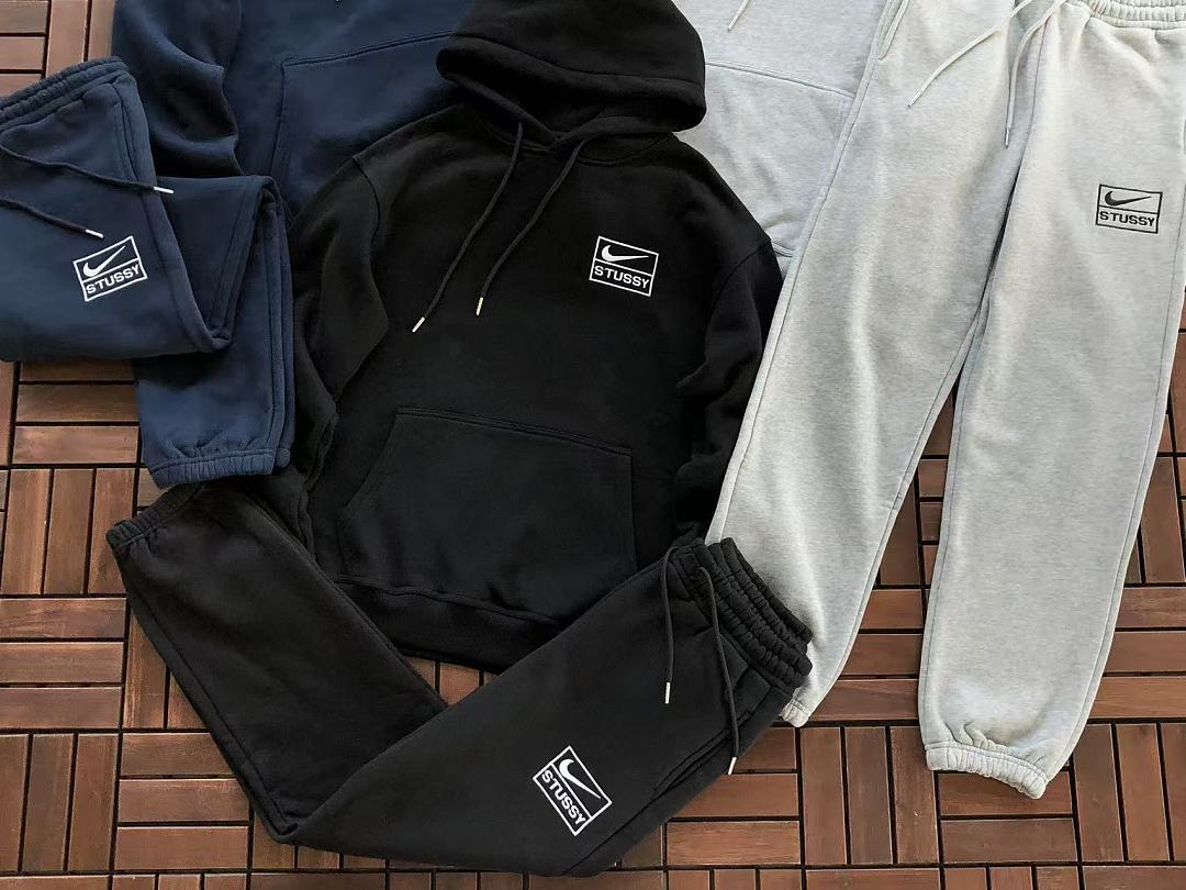 TOP PANTS N🔥K🔥& ST🔥S🔥Y HOODIE TROUSERS FLEECE