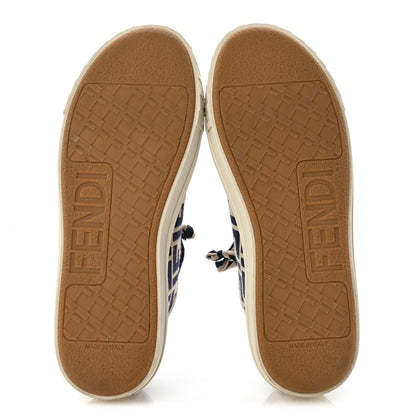 Woven Fabric FF Mens Domino Low Top Sneakers 41 Bei Midnight