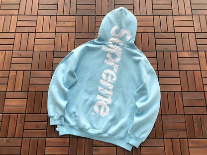 TOP￥~125 PANTS￥~115 S🔥P🔥E🔥E HOODIE TROUSERS FLEECE
