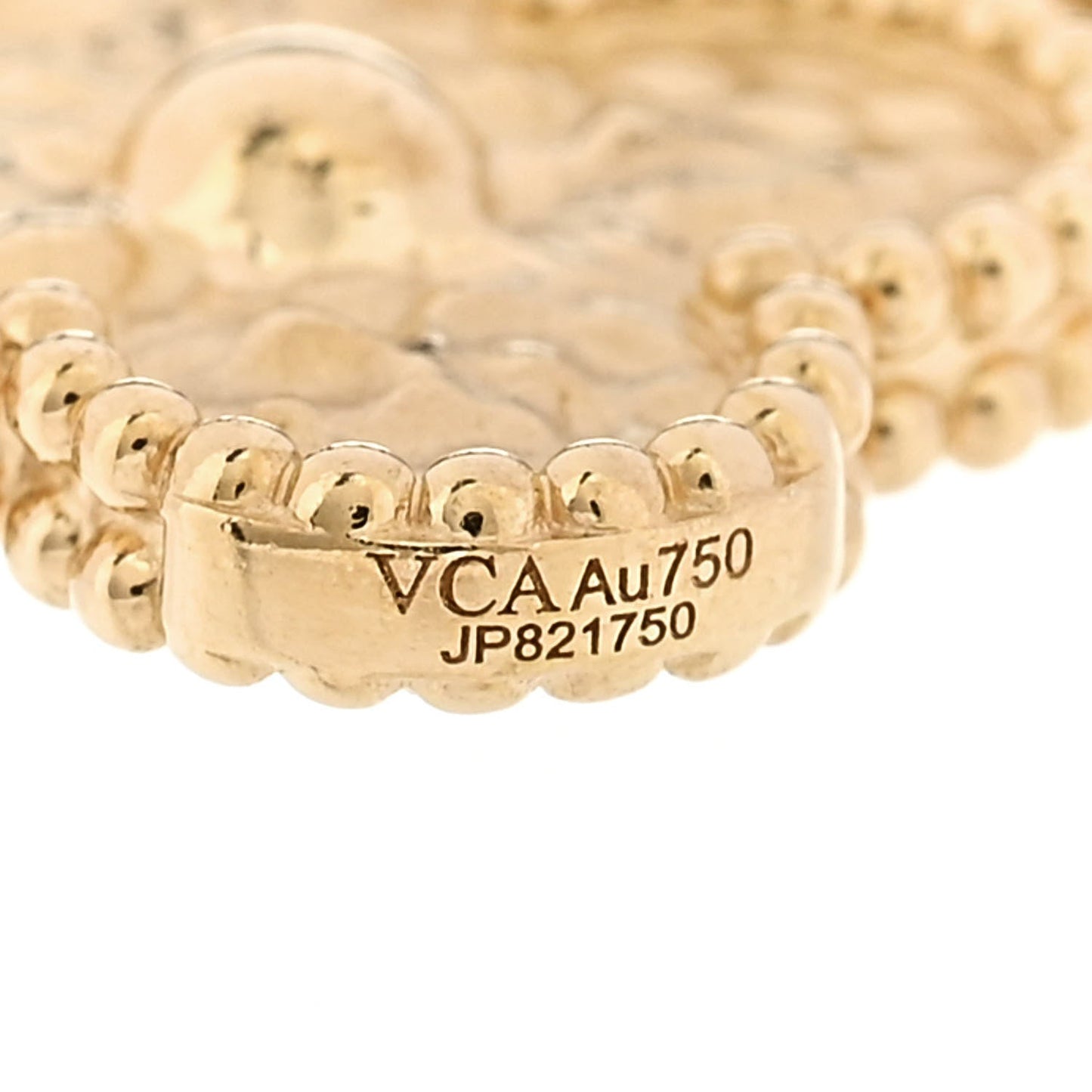 18K Yellow Gold 5 Motifs Vintage Alhambra Bracelet