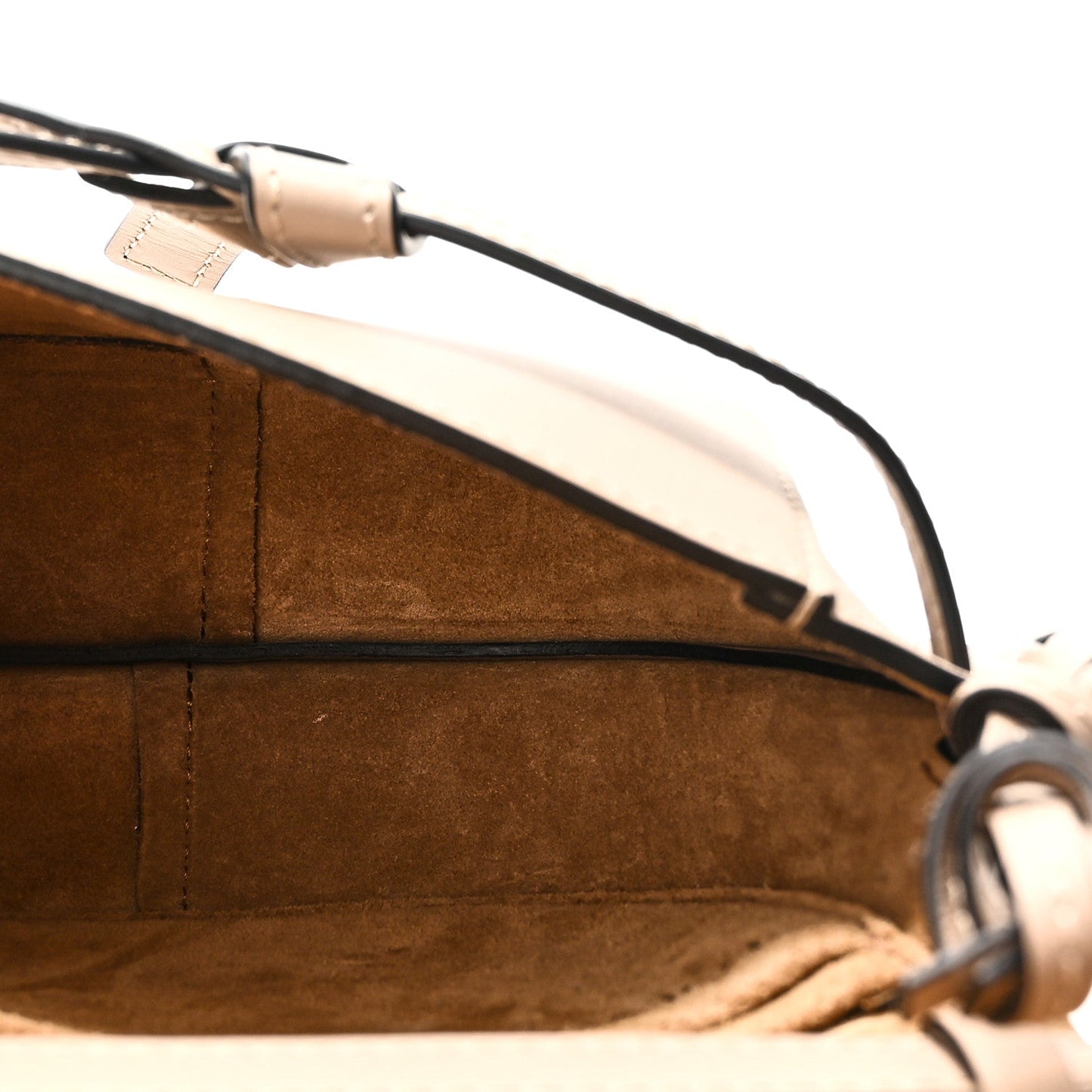 Calfskin Jacquard Mini Gate Dual Bag Clay