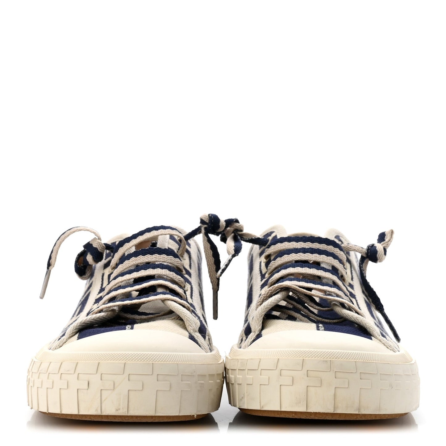 Woven Fabric FF Mens Domino Low Top Sneakers 41 Bei Midnight