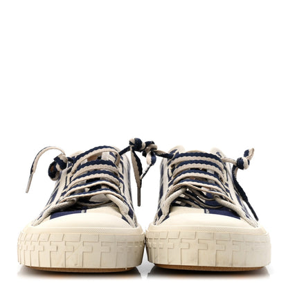 Woven Fabric FF Mens Domino Low Top Sneakers 41 Bei Midnight