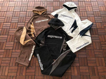 TOP￥~256 PANTS￥~219 S🔥P🔥E🔥E HOODIE TROUSERS FLEECE